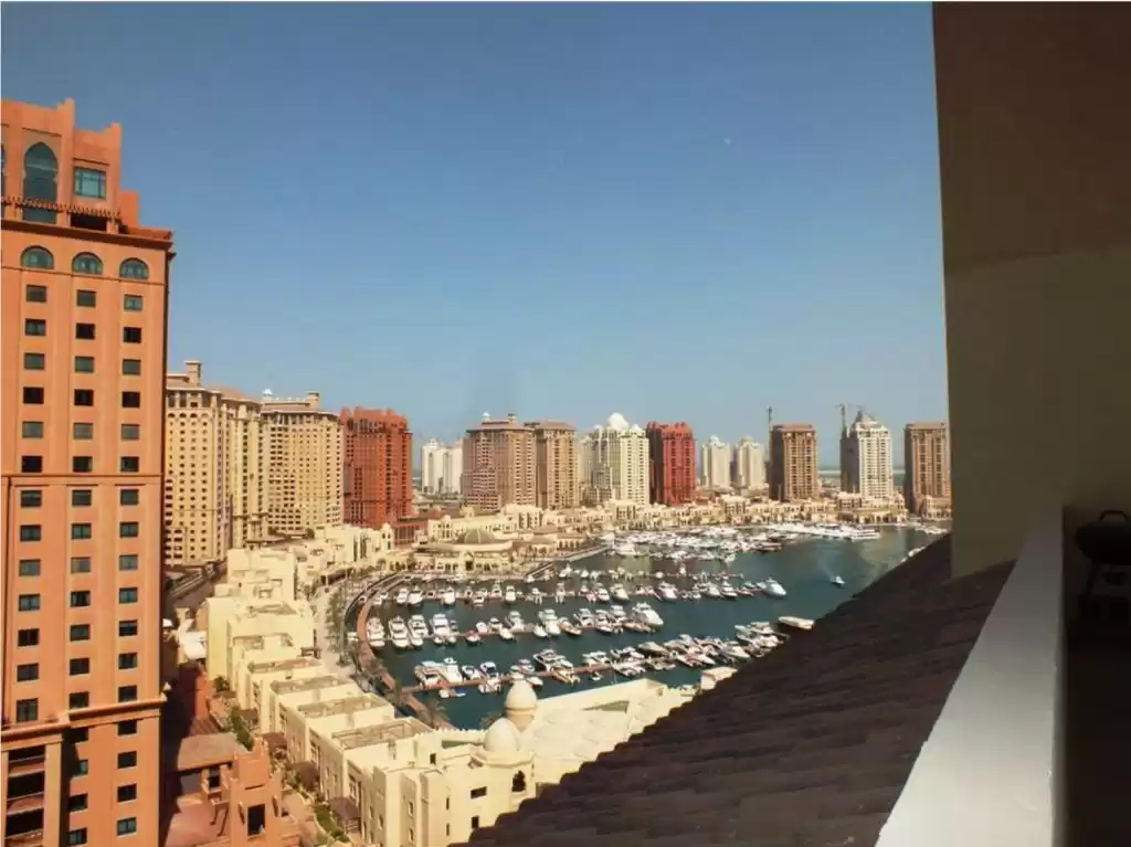 Residencial Listo Propiedad 2 dormitorios S / F Apartamento  alquiler en al-sad , Doha #8167 - 1  image 